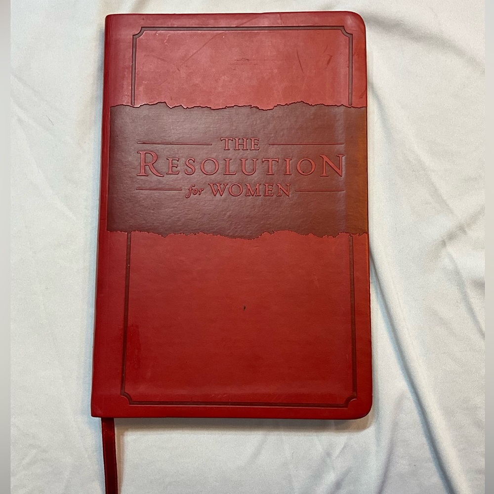 The Resolution for Women, Red LeatherTouch, Priscilla Shirer